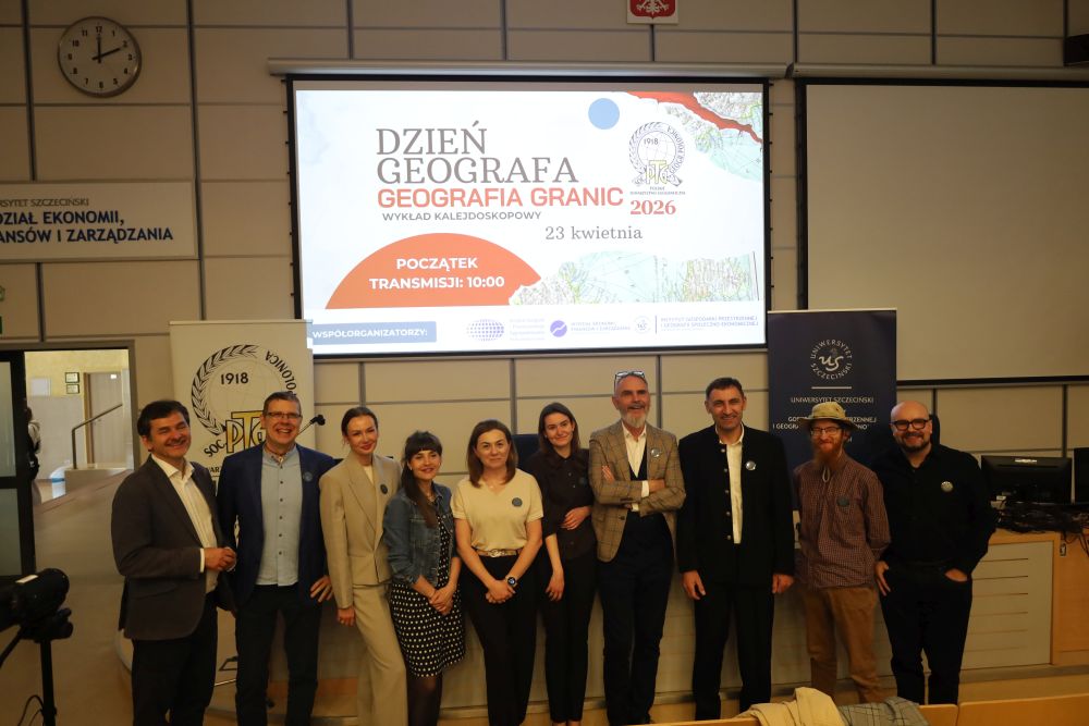 Dzień Geografa 2026 w Szczecinie – o granicach, które łączą!