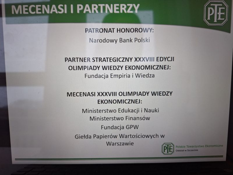 Olimpiada Wiedzy Ekonomicznej