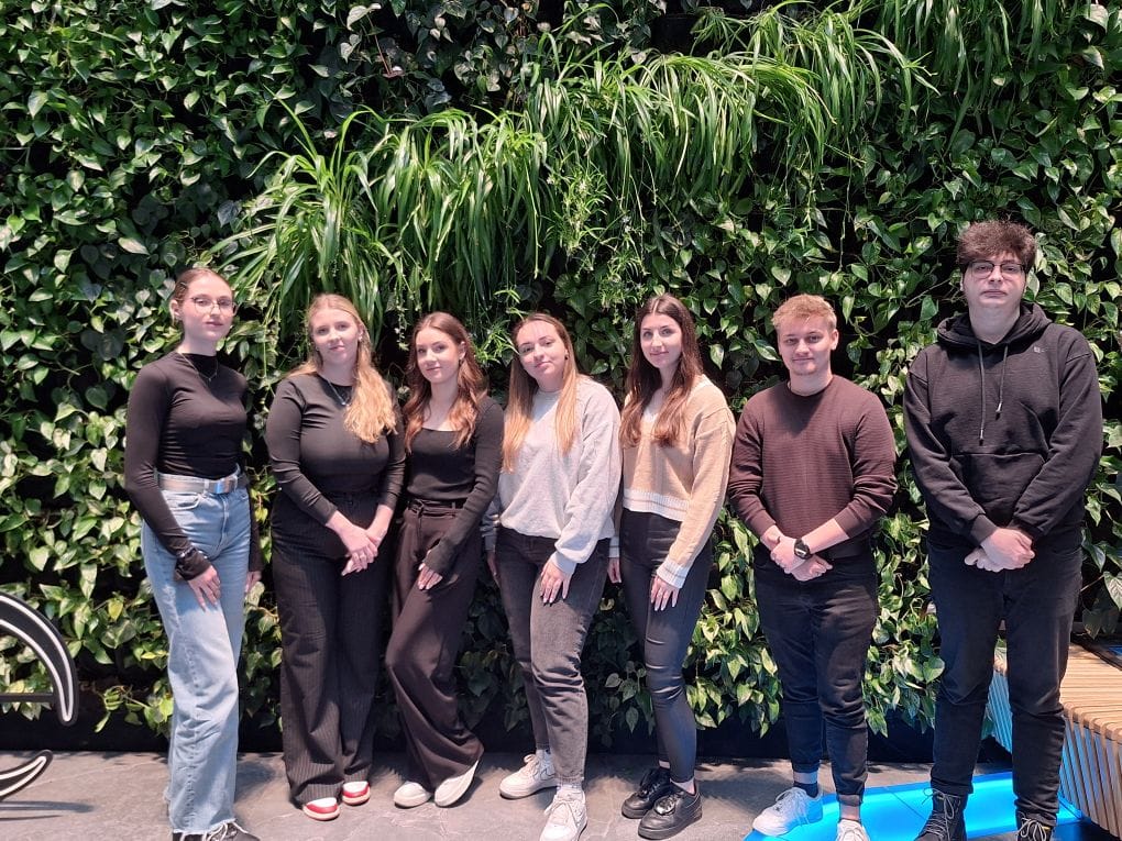 Studenci kierunku Gospodarka przestrzenna w Urzędzie Marszałkowskim