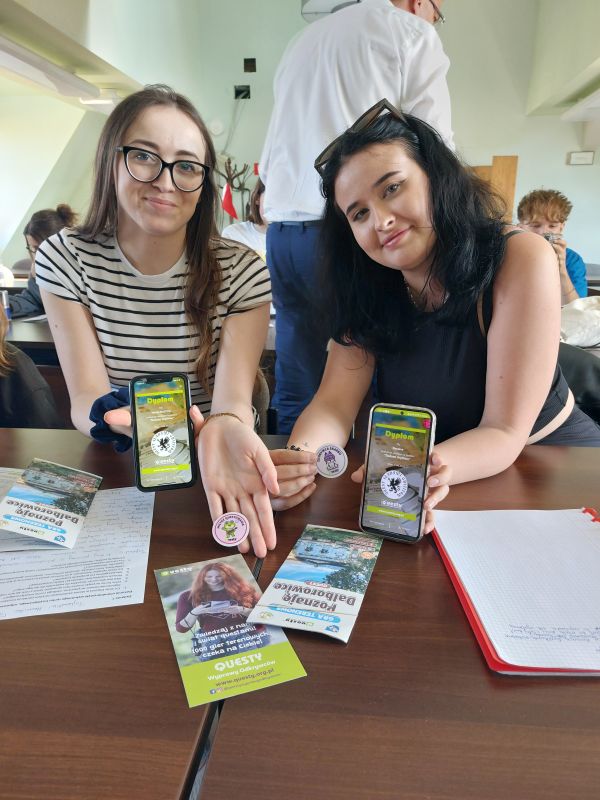 Spotkanie studentów z ekspertem od questów